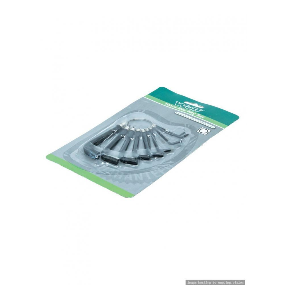 Набор ШЕСТИГРАННЫХ Ключей Wulf, 10 Шт. - 2