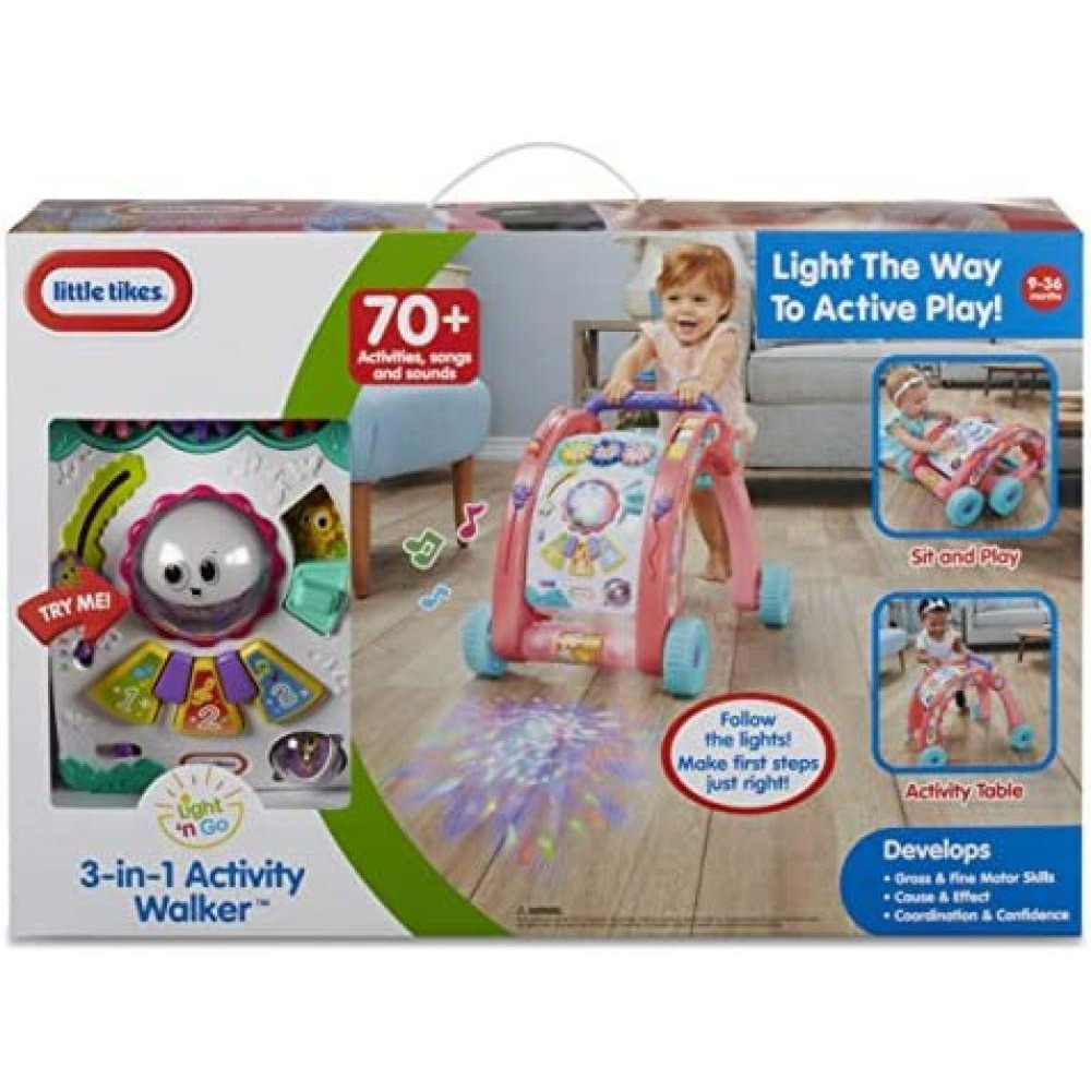 Little Tikes / 3-in-1 Activity walker, Pink, 643095C - 6