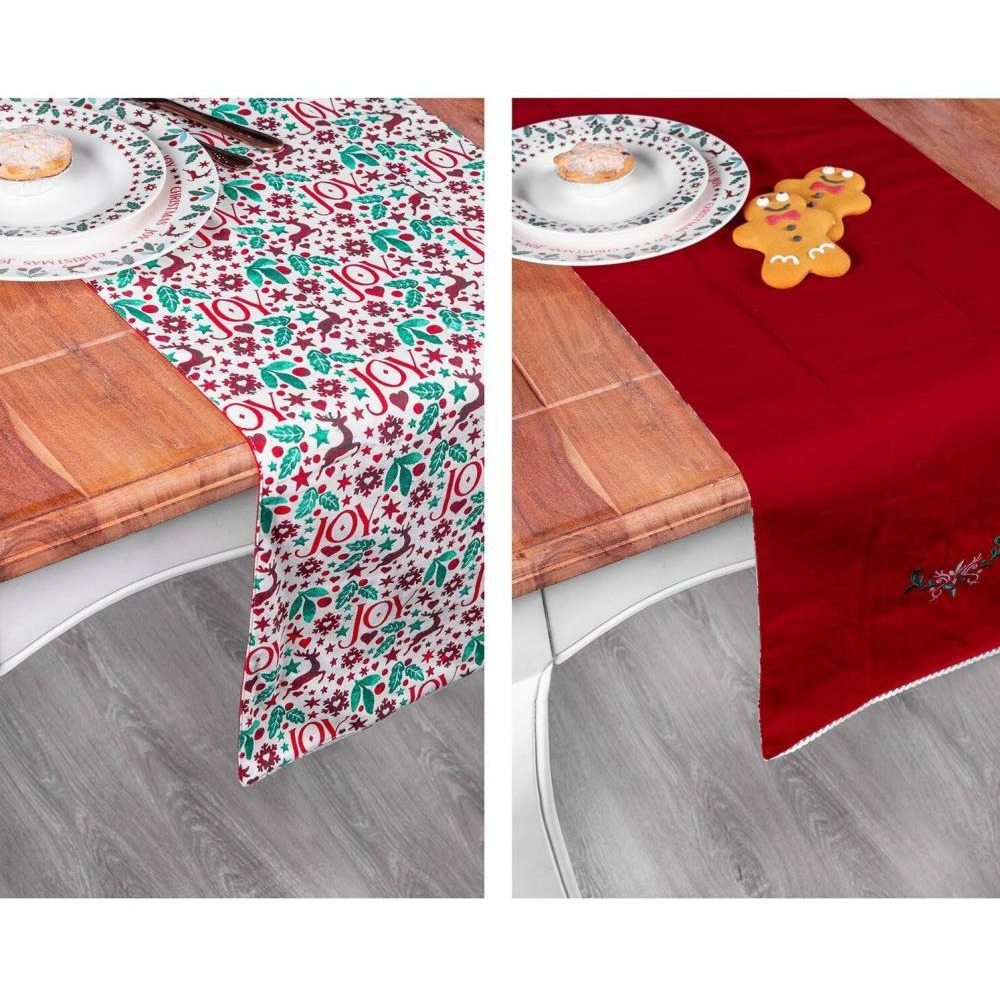Rsw Christmas 35 x 230 cm Joy Table Runner - 2