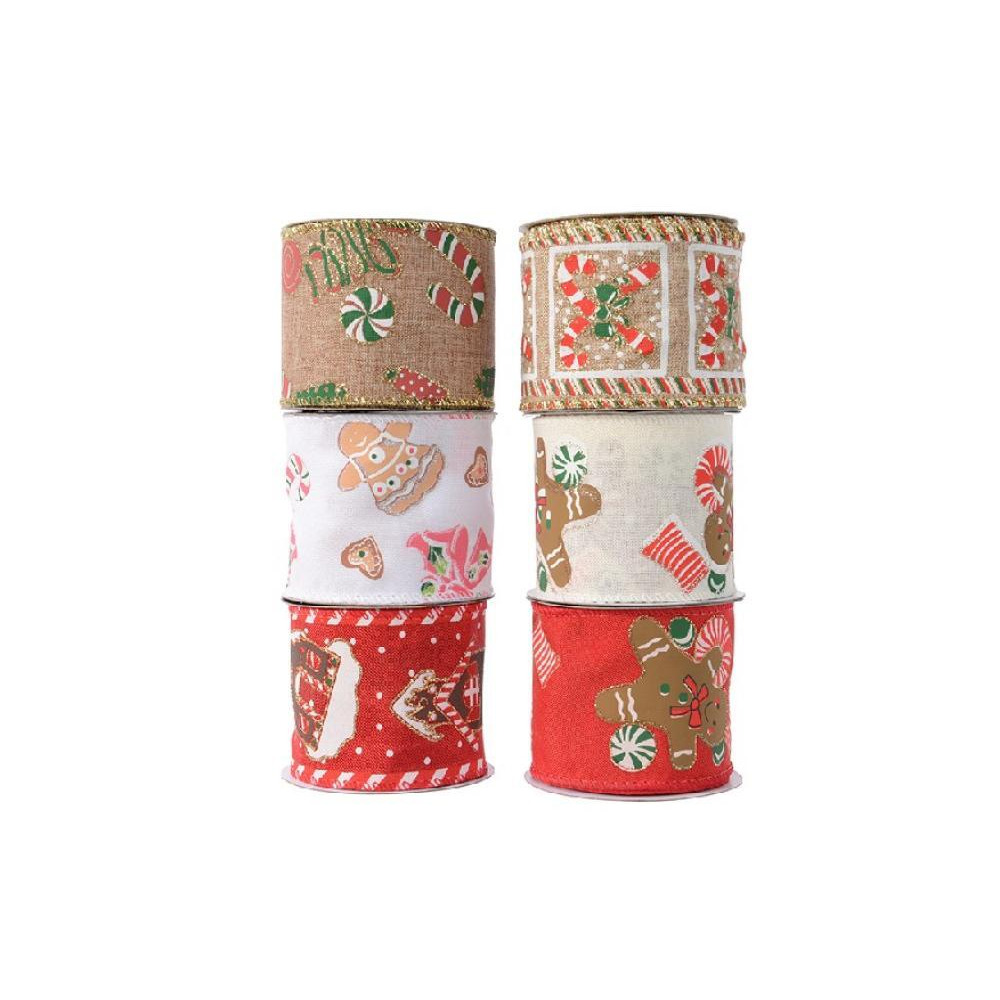 Kaemingk Decoris Ribbon Polyester Assorted 1 Piece - 1