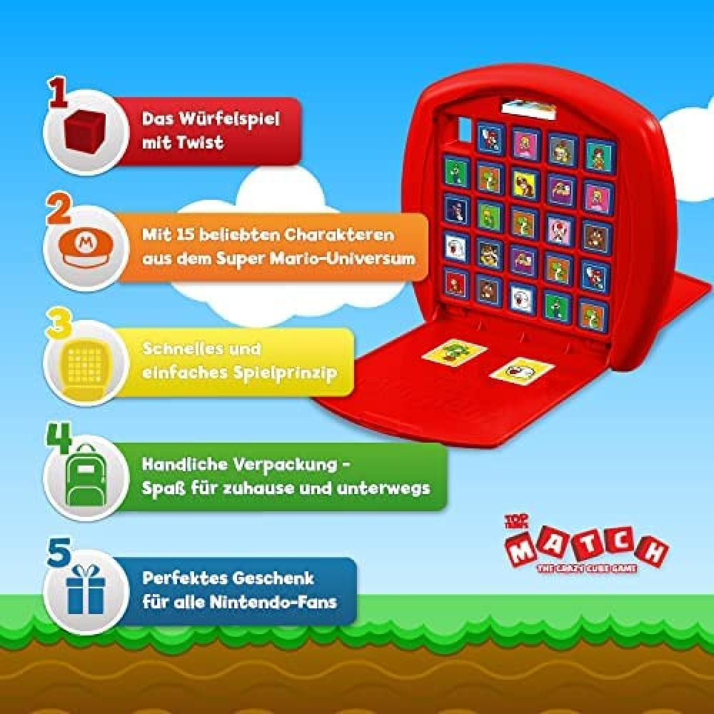 Игра Winning Moves Top Trumps Match Super MARIO, МНОГОЦВЕТНАЯ, TT905964 - 7