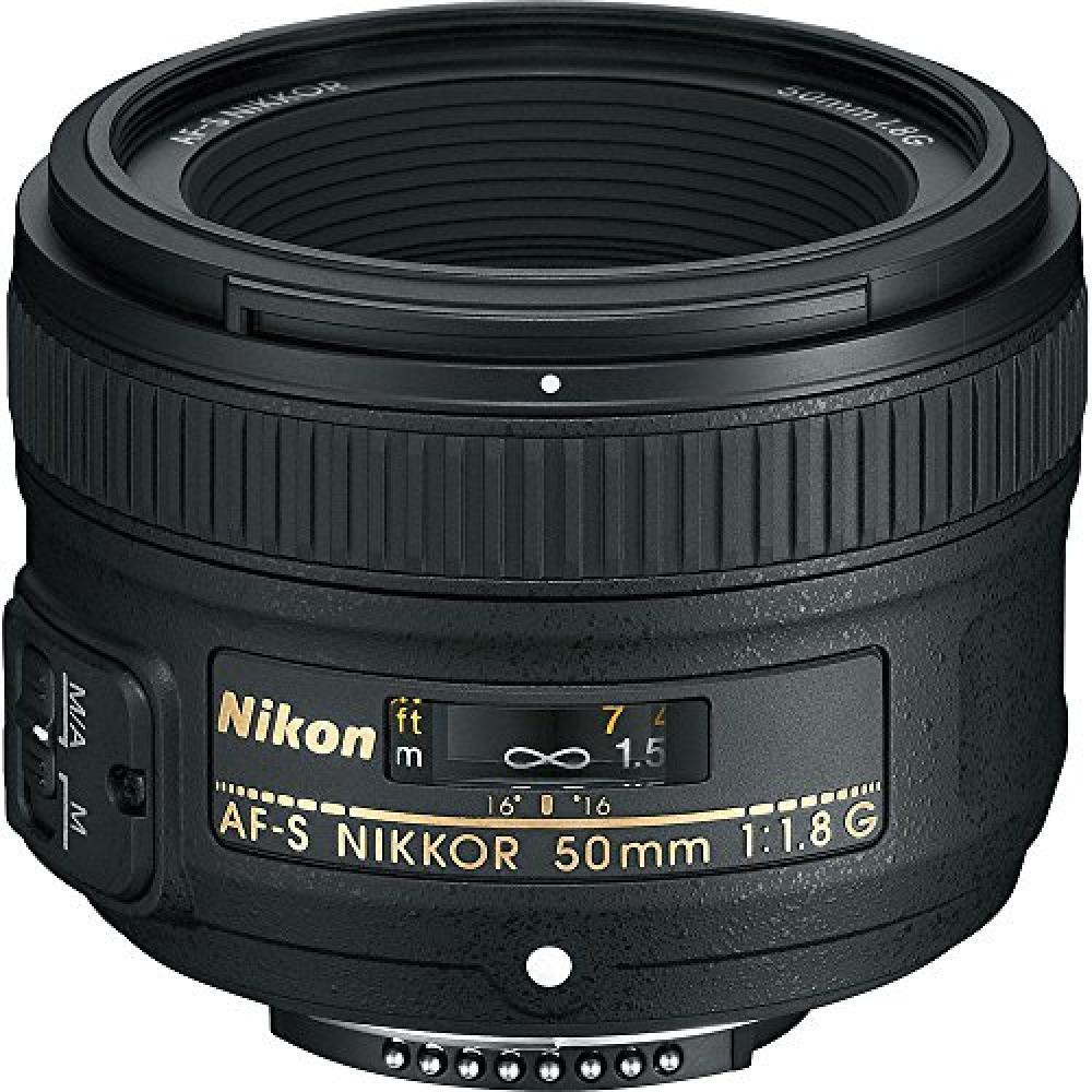 Nikon 2199 Af-S Fx Nikkor Lens With Auto Focus For Dslr Cameras ,Black, 50MM F1.8G - 4