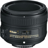 Nikon 2199 Af-S Fx Nikkor Lens With Auto Focus For Dslr Cameras ,Black, 50MM F1.8G - 4 miniature