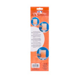 Pme Side Scrapers Patterned Acrylic Pleat 10 inch - 3 miniature