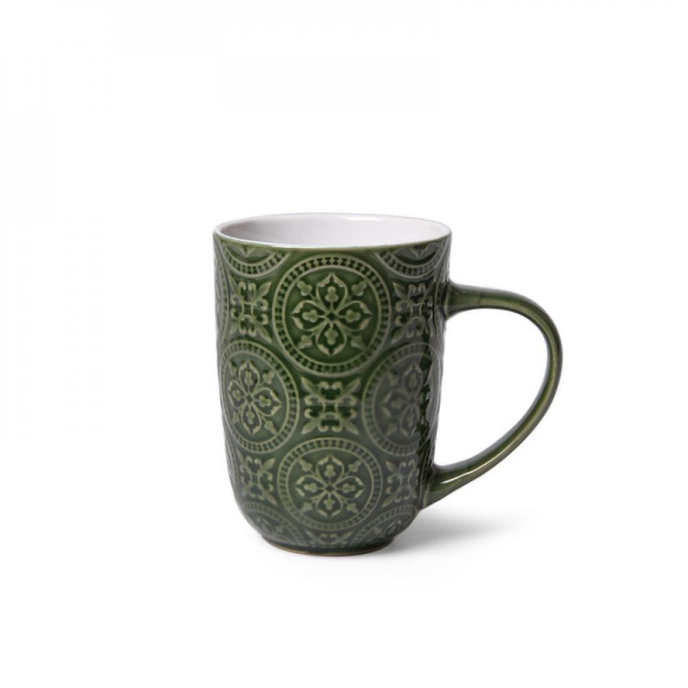 Fissman Mug 370mlGreen (Ceramic) - 1