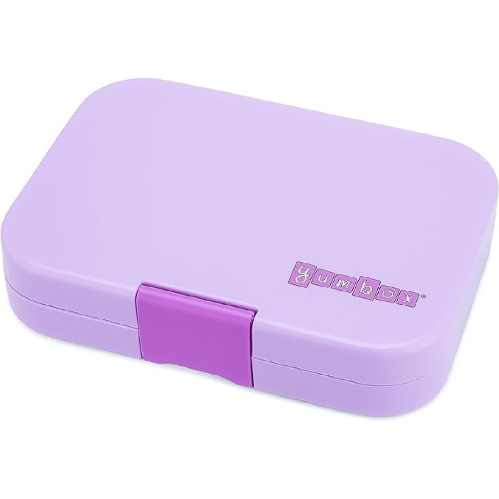 Yumbox Panino 4-Compartment Leakproof Bento Box Purple - 3