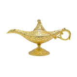 Aveson / Vintage lamp, Metal, Golden - 1 miniature