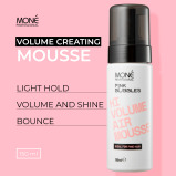 HI VOLUME AIR MOUSSE - root volume mousse for lift, thickening, and care, ideal for thin, damaged hair, sweet vanilla scent, 150ml - 1 miniature