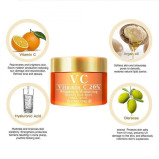 Vitamin C with Hyaluronic Acid Whitening and Moisturizing Face Cream for Dark Spots, Acne Marks and Brighten Skin Tone - 60 g - 4 miniature