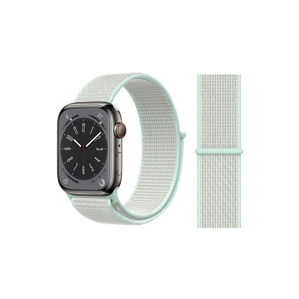 Perfii Nylon Loop Replacement Band for Apple Watch 49, 45, 44, 42 mm Series Ultra 8/7/6/SE/5/4/3 - 1