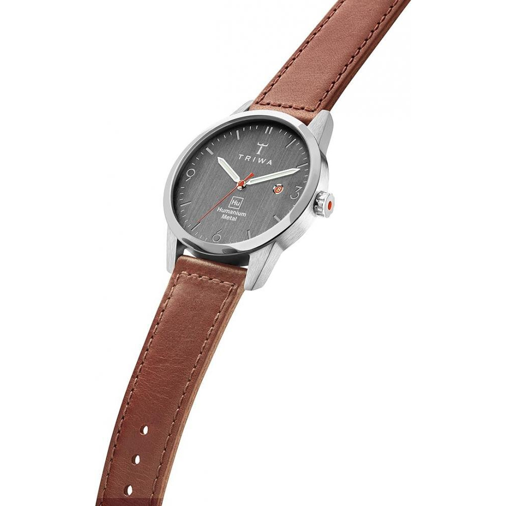 TRIWA HU39D Men Minimalist Casual Watch Unisex Analog Wrist Watches for Men Women 39mm Waterproof Quartz Movement - 2