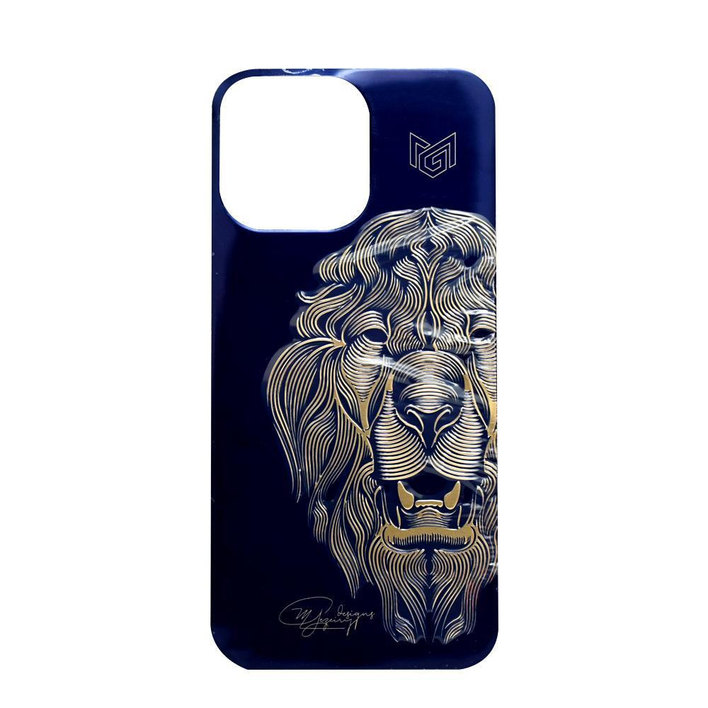 Наклейка На Заднюю Панель Mg DESIGNS Iphone 14 Pro Max Lion Purple - 1