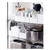 Органайзер Для Шкафа Like It Среднего Размера с короткими ящиками - 4 miniature