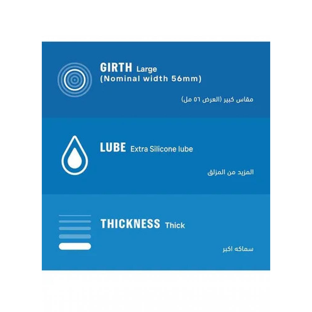 Durex / Condoms, Extra Safe, 20 pcs - 3