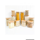 Little Storage Co 1.75L Square Jar - 1 miniature