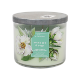 Bath & Body Works, Candle, White tea and sage, 7 oz. (198 g) - 3 miniature