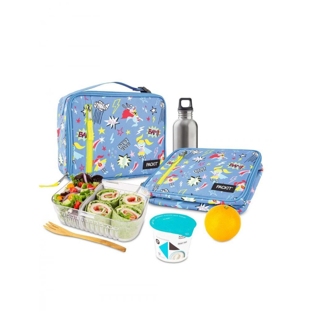 Packit Freezable Classic Lunch Box Super Hero - 1