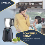 Bajaj Juvel Digi Mixer Grinder 800 Watts 3 Jars, Dark Grey - 4 miniature