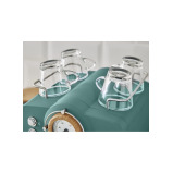 Swan Nordic Espresso Machine, Pine Green, 15 Bars of Pressure, Milk Frother, 1.2L Tank, Scandi Style - 6 miniature