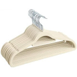 Red Dot Gift / Hangers, Non-Slip, 30 pcs, Beige - 1 miniature