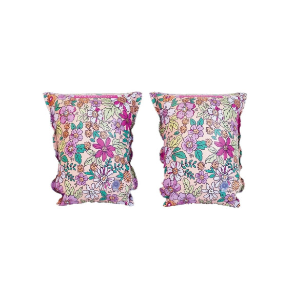 Swim Essentials, Swimming armbands, Inflatable, Pink blossoms, 0-2 years