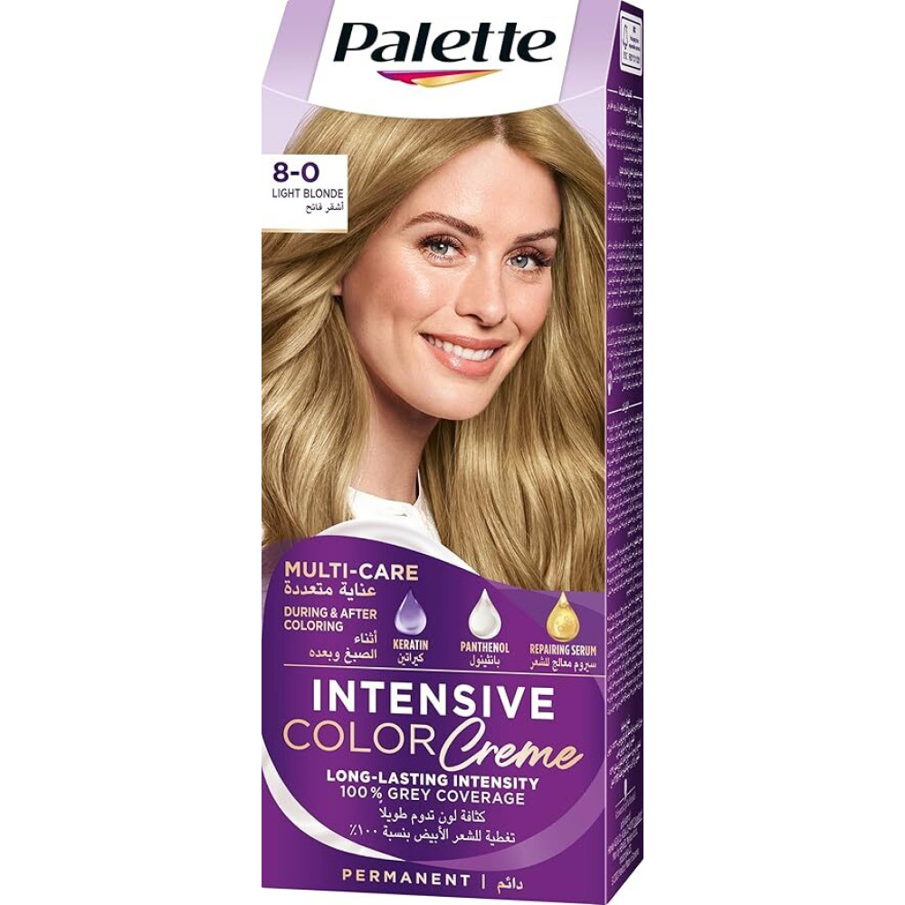 Schwarzkopf Palette Intensive Color Creme 8-0 Light Blonde - 1