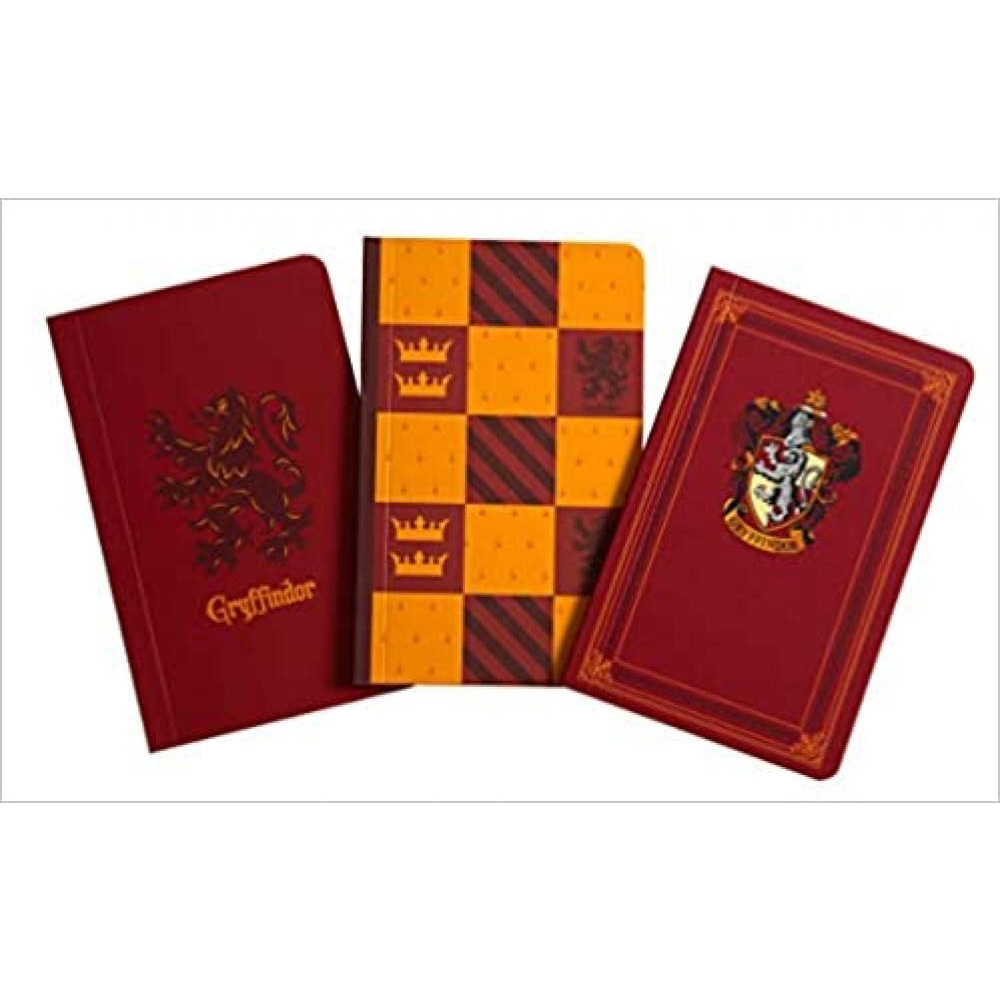 Harry Potter: Gryffindor Pocket Notebook Collection: Set of 3 (Classic) Paperback by Insight Editions (Author) - 1