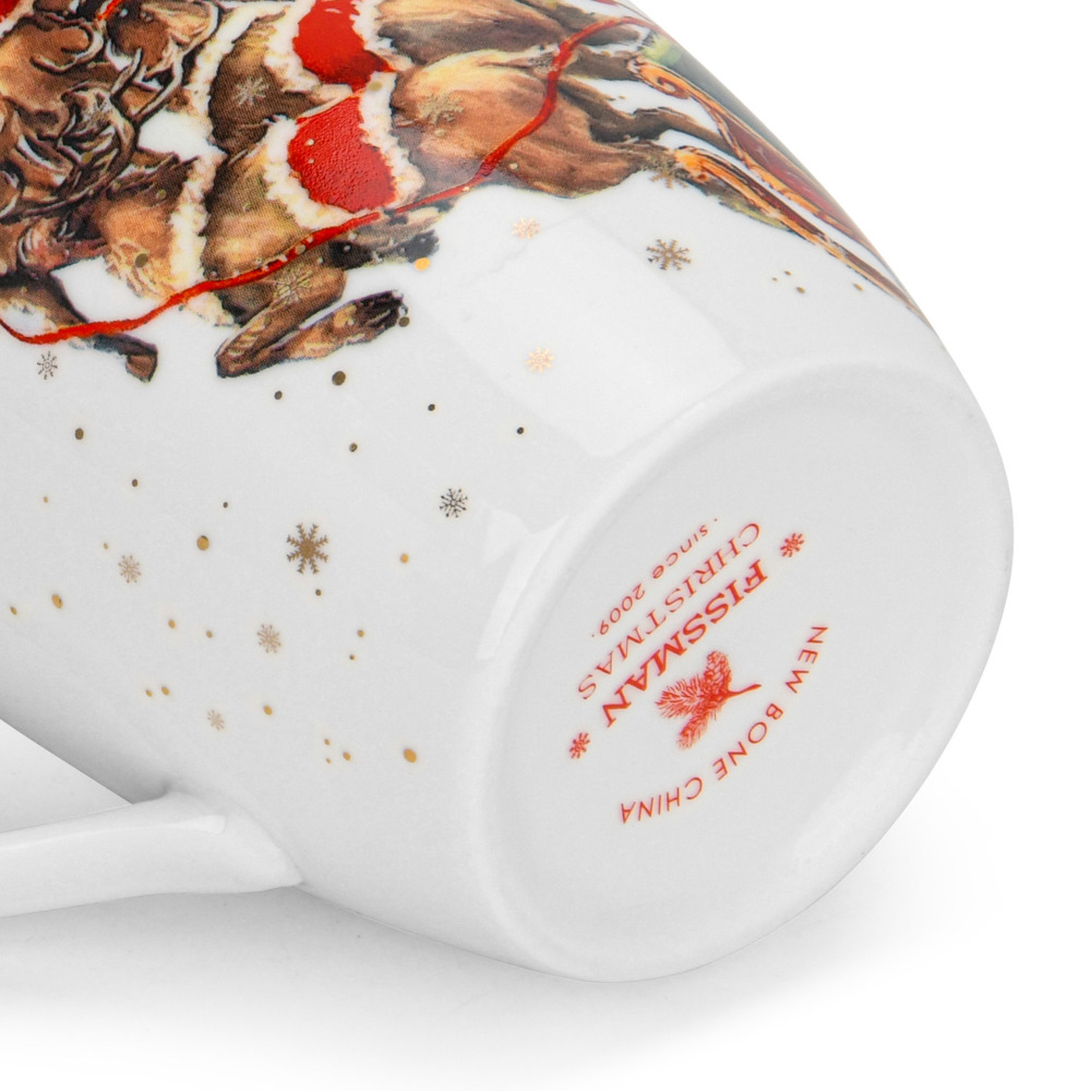Fissman, Mug 360ml, Christmas, New Bone China - 6