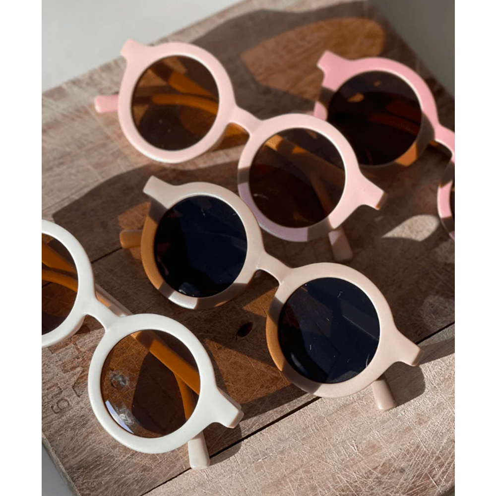 Sunglasses bug + bean kids Recycled Plastic, Buttercream - 2