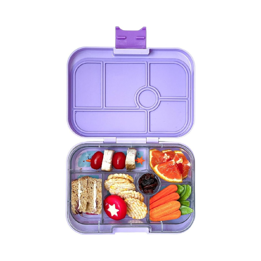 Yumbox 6-Compartment Bento Box Purple - 6