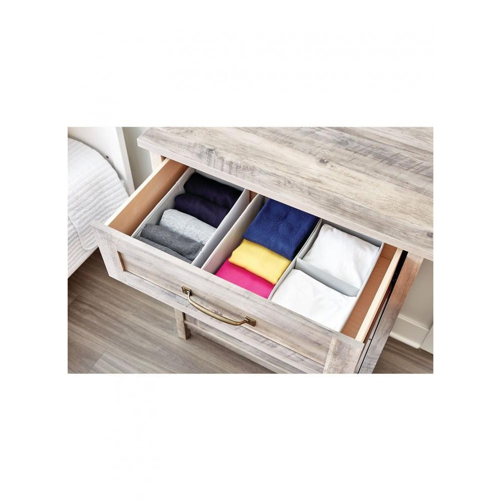 iDesign Evie Drawer Organizer 1-2S Grey - 5