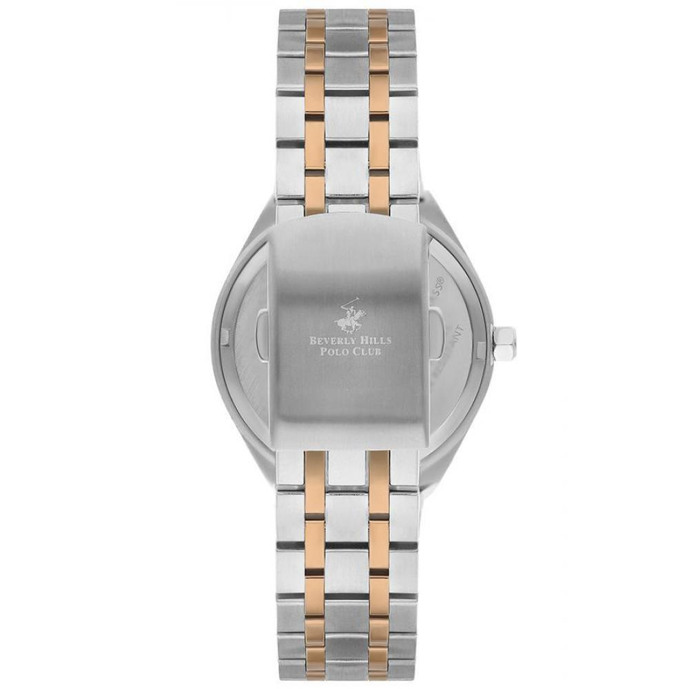 BEVERLY HILLS POLO CLUB Women's Analog Dark Blue Mop Dial Watch - BP3274X.590 - 3