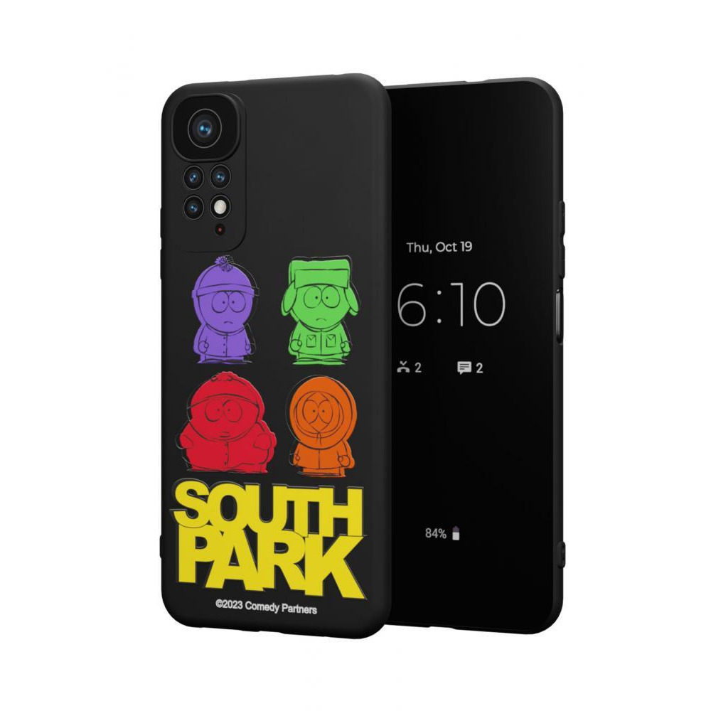 for Redmi Note 11 Case, Shockproof Protective Phone Case for Redmi Note 11, with South Park V.2 Pattern - 1