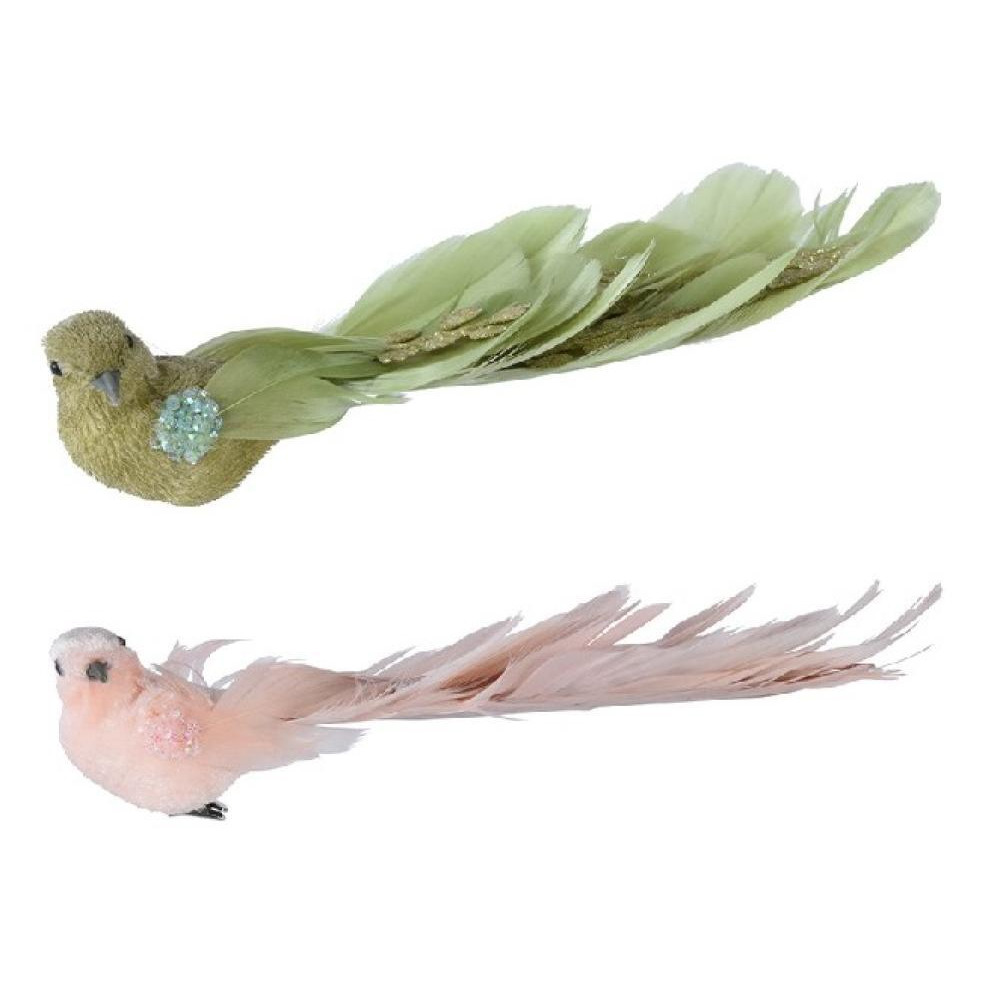 Kaemingk Decoris Bird Foam On Clip Assorted 1 Piece - 1