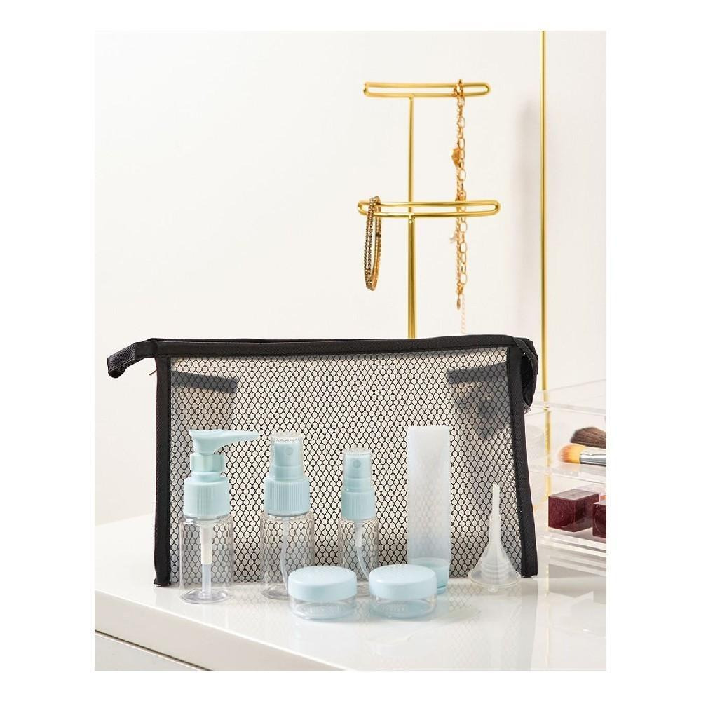 Homesmiths 6 Piece Refillable Cosmetics Travel Bottle Set - 4