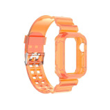 Perfii Ice Case Silicone Replacement Band For Apple Watch 45/44/42mm Series 8/7/6/SE/5/4/3 - 4 miniature