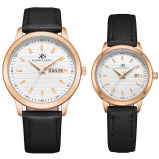 Kenneth Scott Analog Couple Watch - K22027,K22527-RLBW - 1 miniature