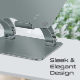 حامل بروميت ديسك ميت-7 متعدد المستويات من الألومنيوم لأجهزة الكمبيوتر المحمول - 4 miniature