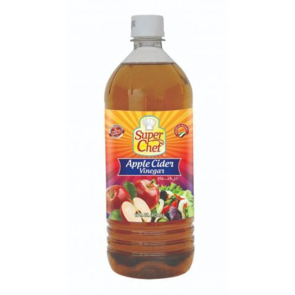SUPER CHEF APPLE CIDER VINEGAR 473ML - 1