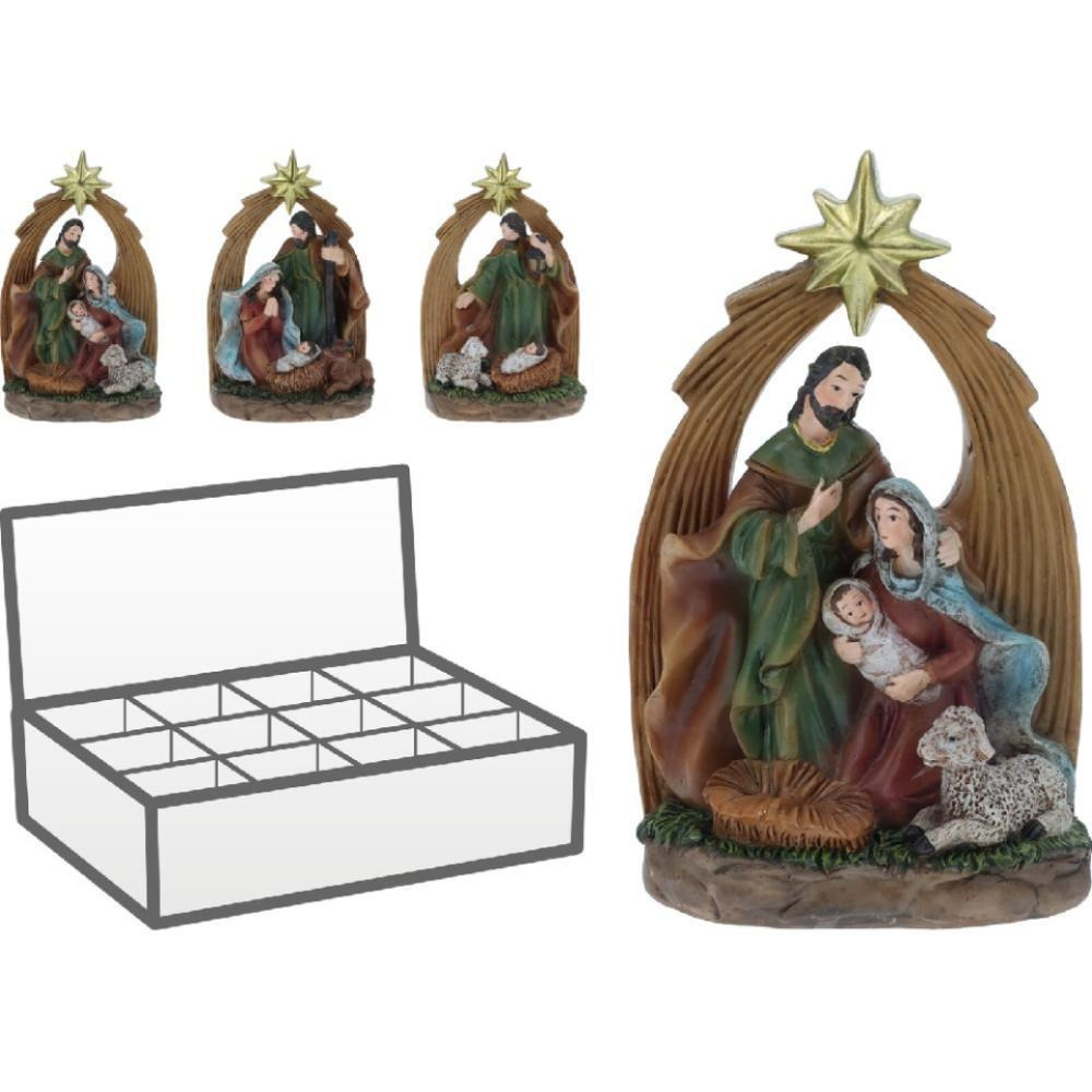 كوبمان مشهد الميلاد 13 سم متنوع 1 قطعة - 1