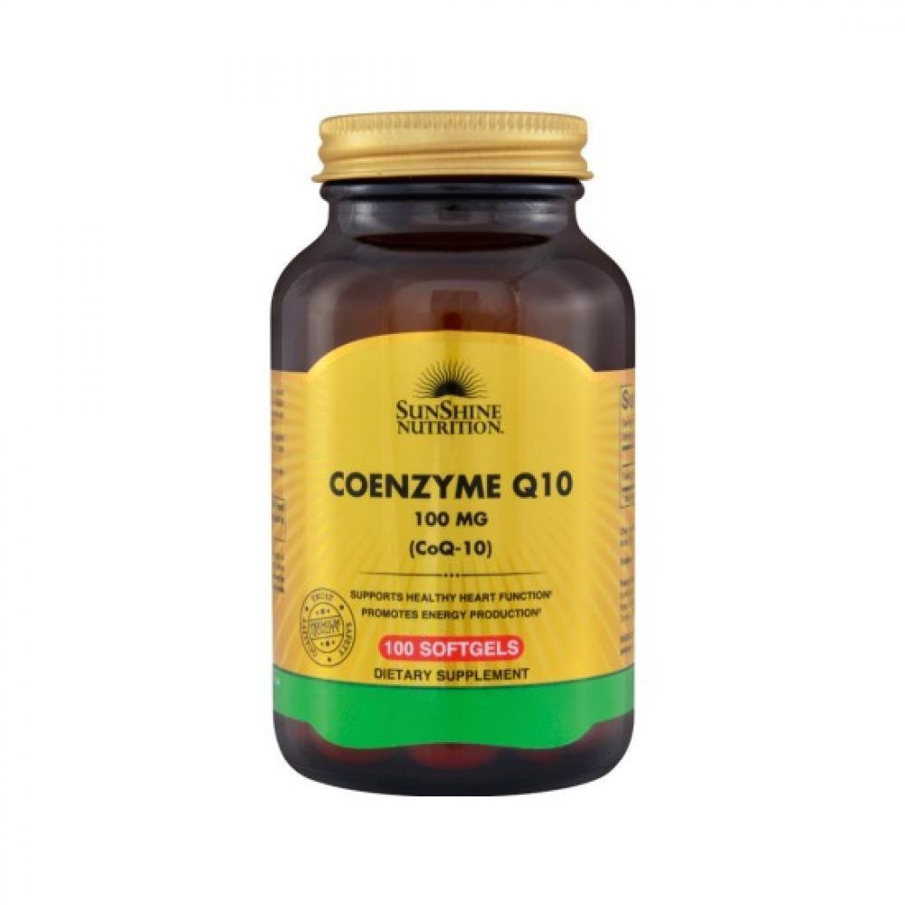 Sunshine Nutrition Coenzyme Q10 100mg 100 Softgels - 1