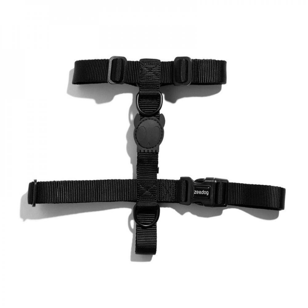 Zee.Dog Gotham H-Harness - Black - M - 1