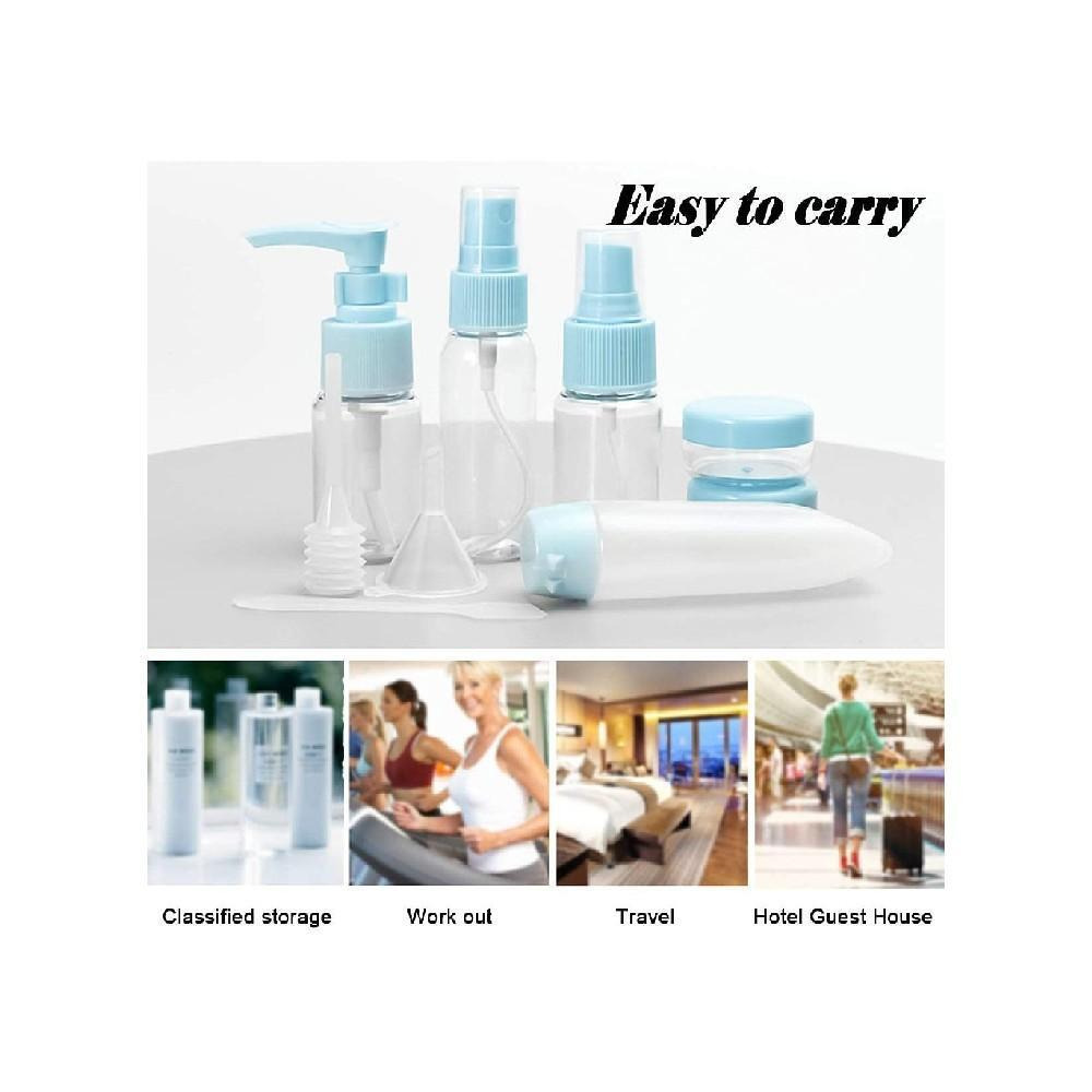 Homesmiths 6 Piece Refillable Cosmetics Travel Bottle Set - 5
