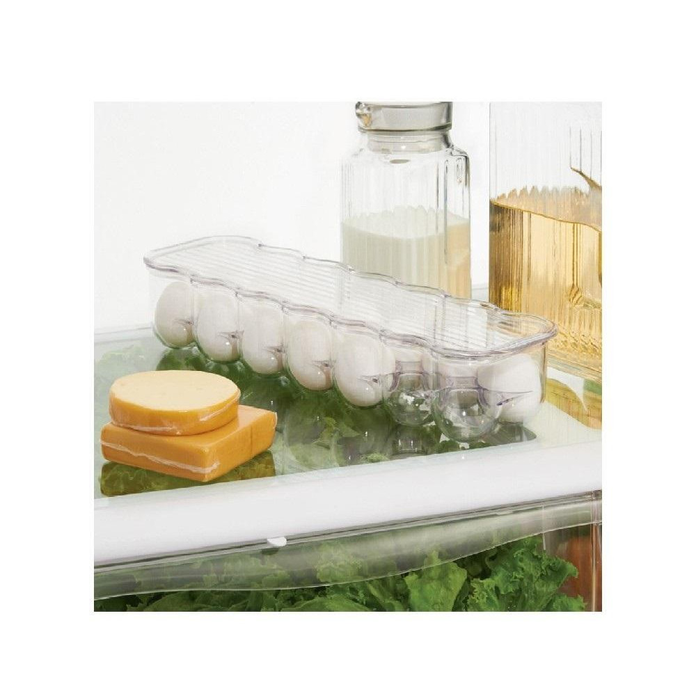 Interdesign Fridge Binz Egg Holder, Clear - 160328 - 1