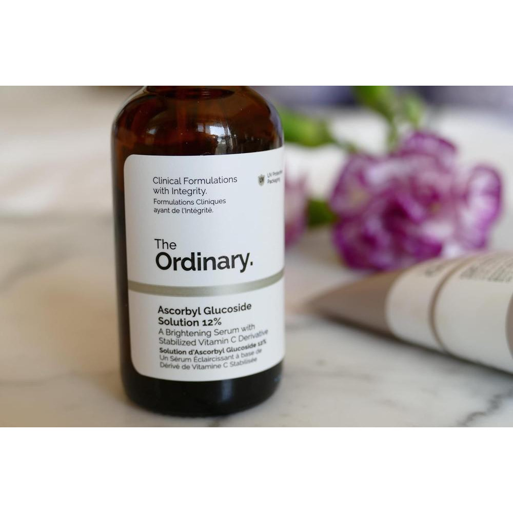 The Ordinary, Serum, Ascorbyl glucoside solution 12%, Brightening with stabilized vitamin C derivative, 1 fl. oz. (30 ml) - 2