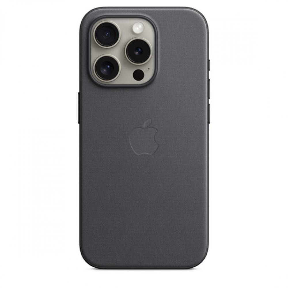 Чехол Из ТОНКОТКАНОГО Материала Apple Iphone 15 Pro Mt4h3zma, Черный с Magsafe - 1