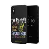 حافظة هاتف ريدمي 9A، غطاء هاتف واقٍ مقاوم للصدمات لهاتف ريدمي 9A، بنمط سبونج بوب وغاري - 1 miniature