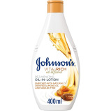 Johnson's, Body Lotion, Vita-Rich, Oil-In-Lotion, Argan Oil And Shea Butter, 400Ml - 1 miniature