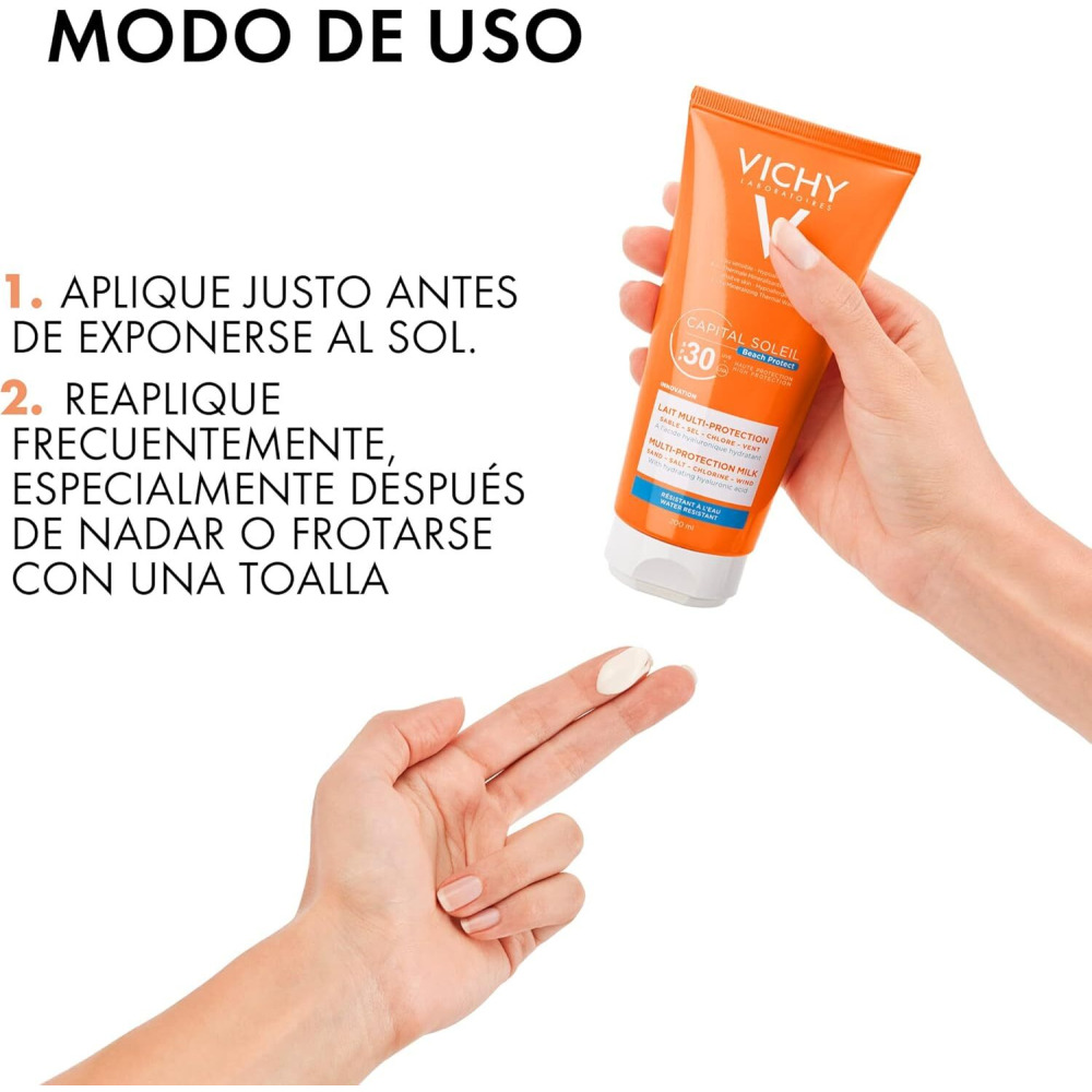 Vichy Capital Soleil Multi-Protection Milk SPF 50, 200ml - 6