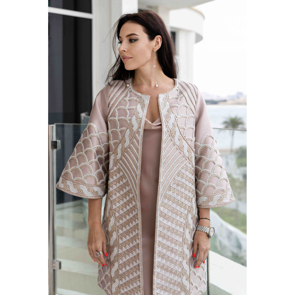 Asian Spirit, Mosaic Pearl Jacket, Size Small (S) - 5